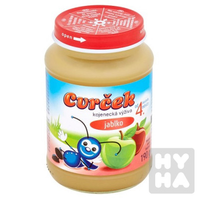 Cvrček kojenecká výživa 190g Jablečná