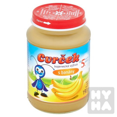 Cvrček kojenecká výživa 190g Banán