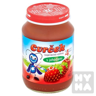Cvrček kojenecká výživa 190g Jahoda