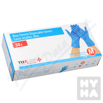 detail Trixline Rukavice vinyl M 50ks