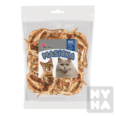 Akinu Masíčka sušené rybičky pro kočka 90g