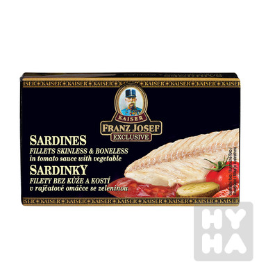 detail Kaiser Sardinky 90g rajčatové omač. se zeleninou