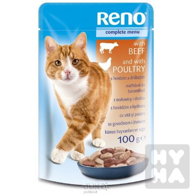 detail Reno 100g kapsa kocka hovezi, drubezi