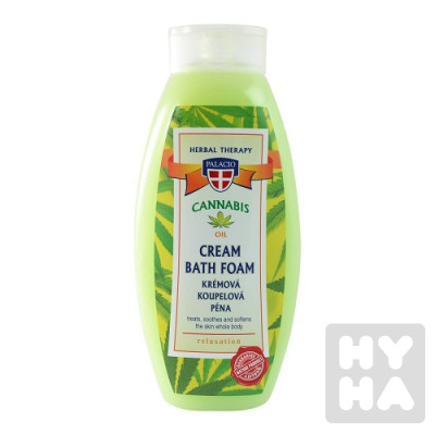 Palacio koupelnová pěna 500ml Cannabis oil