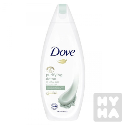 Dove sprchový gel 250ml Green clay