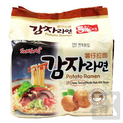 detail Samyang 120g potato ramen/5ks