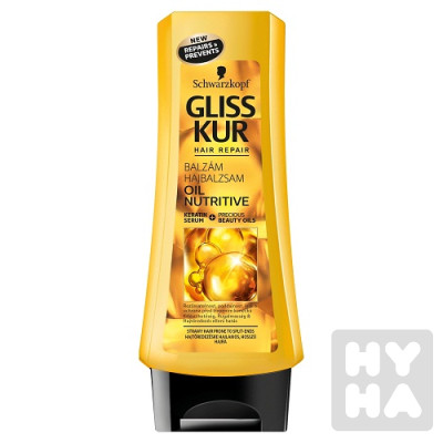 Gliss Kur kondicionér 250ml Oil nutritive