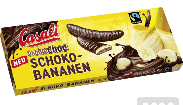 detail Casali 300g Doublechoc schoko bananen