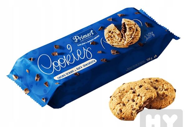 detail Primart cookies 130g cocoa cream