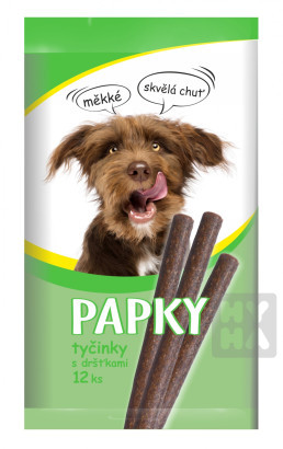 detail Akinu PAPKY 12ks tyčinky s drštkami 205844