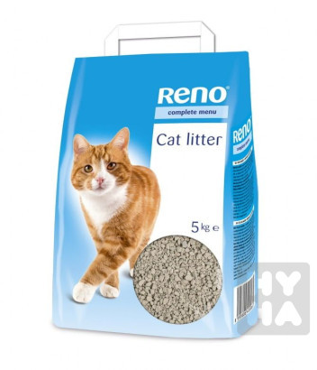 detail Reno kočka 5kg hrudkujici stelivo