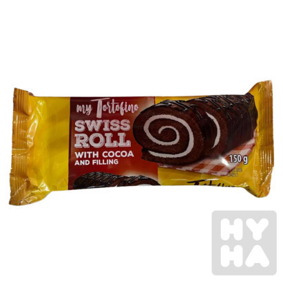 detail Swiss roll 150g Cocoa
