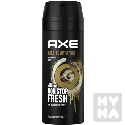 detail Axe deodorant 150ml gold templation