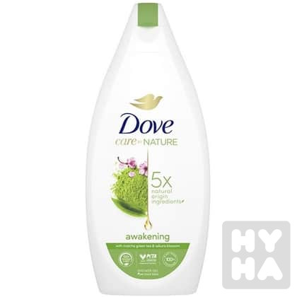 detail Dove SG 400ml awakening matcha a sakura blossom
