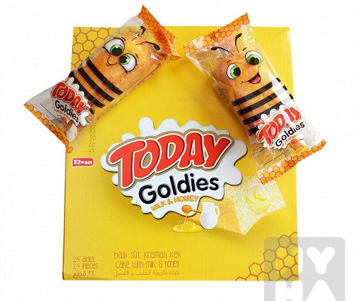 Goldies milk honey 45g/24ks