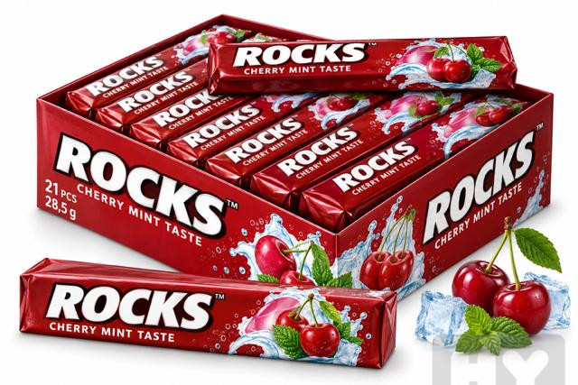 detail Rocks 28,5g Cherry Mint