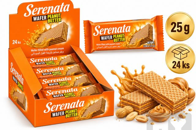 detail Serenata oplatka 25g Arašídy
