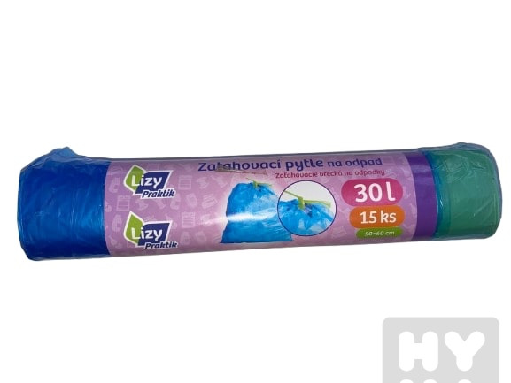 detail Lizy pytle na odpad 30l 15 zatahovací