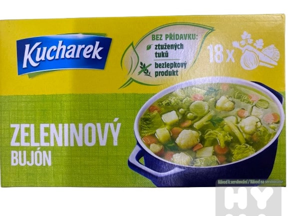 detail Kucharek 180g Zeleninový bujón