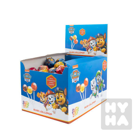 detail Paw Patrol Gum Lollipop 15g