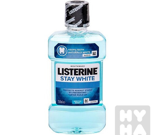 detail listerine 250ml stay white