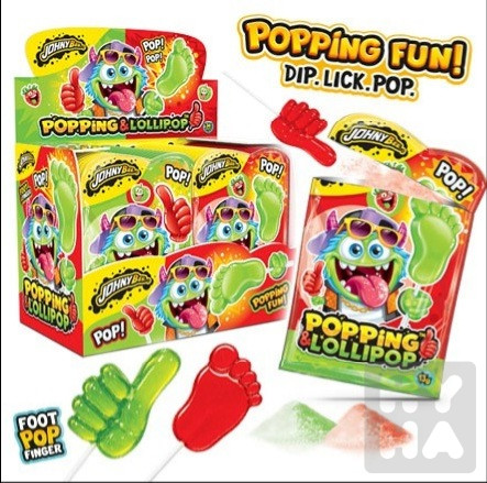 detail JB popping lollipop ruka, noha 13g/36ks