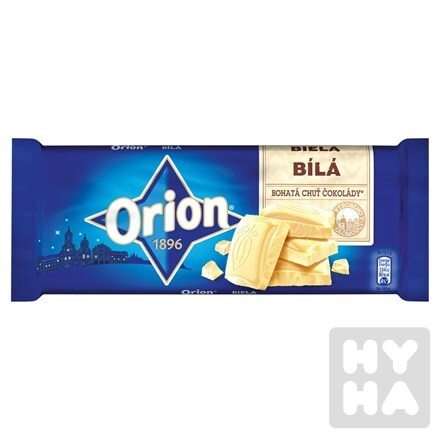 detail Orion 90g Bílá čokoláda