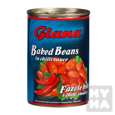 detail Giana Fazole bílé 400g v chilli omáčce