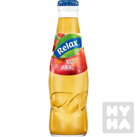 detail Relax sklo 200ml Jablko 100%