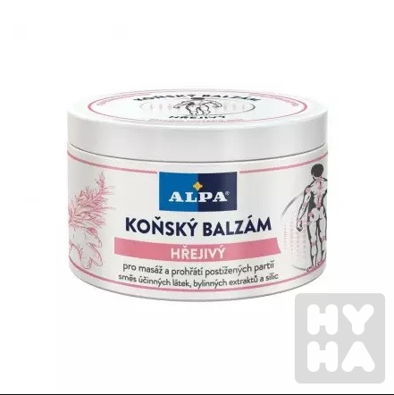 detail ALPA konsky balzam 250ml hrejivy