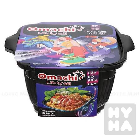 detail Omachi Lau Rieu cua bap bo tu soi 276g/8ks