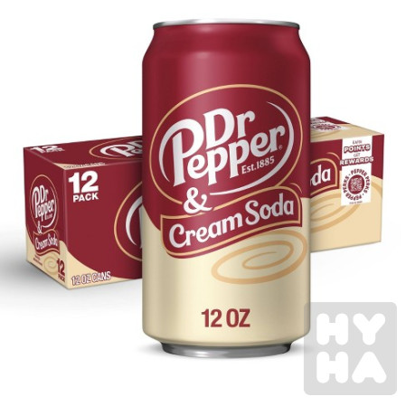 detail Dr pepper 355ml cream soda