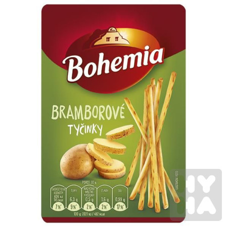 detail Bohemia tyčinky 80g Bramborové