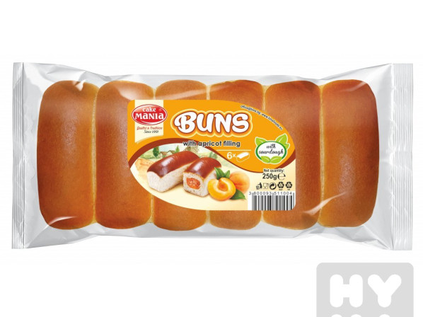 detail Buns 250g meruňka