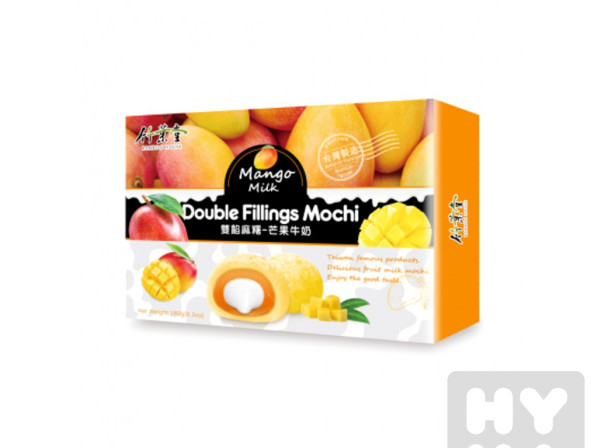 detail Bamboo house mochi 180g mango