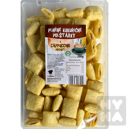 detail Plněné kukuřičné polštářky 200g cappuccino