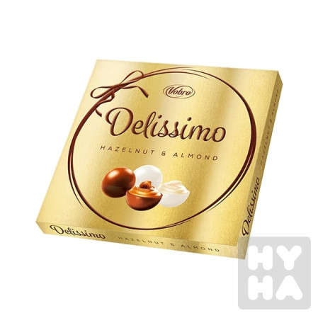 detail Vobro Delissimo 195g Hazelnut a almond