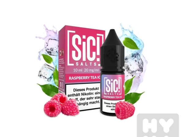 detail Sic! salts 10ml 20mg Raspberry tea ice