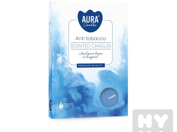 detail Bispol Aura čajové svíčky 6ks Anti tobacco