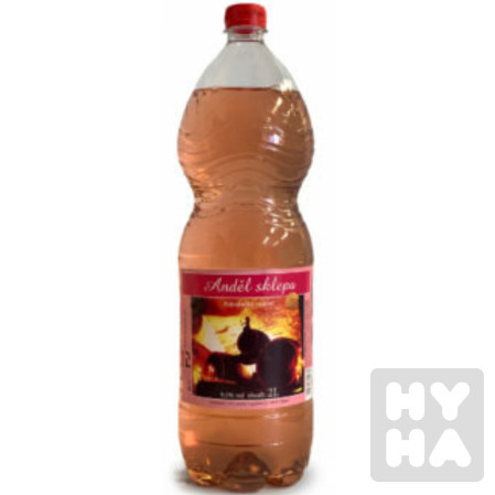 detail Vino Andel sklepa 2L Polosladke ruzove