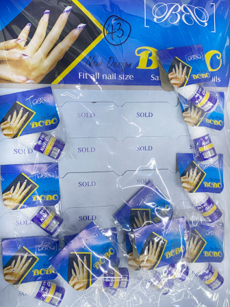 detail lepidlo na nehty / dan mong to vi 12ks