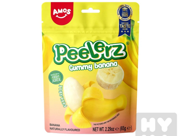 detail Amos gummy 4D 65g Banana