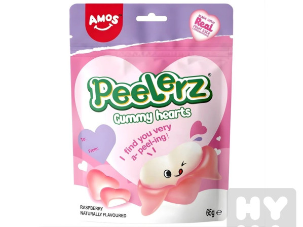 detail Amos gummy 4D 65g Hearts