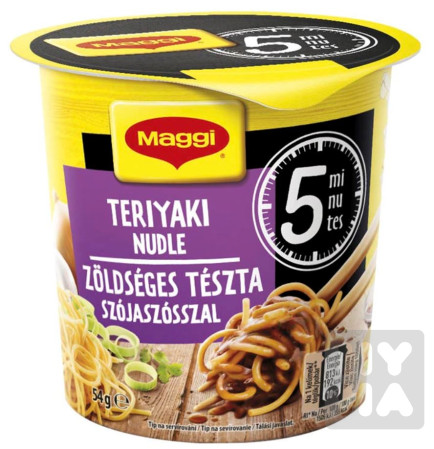 detail Maggi 5 minut Teriyaki nudle 54g