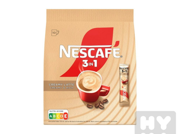 detail Nescafe 3in1 creamy latte