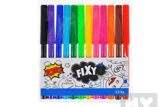 detail Wiky fixy 12ks