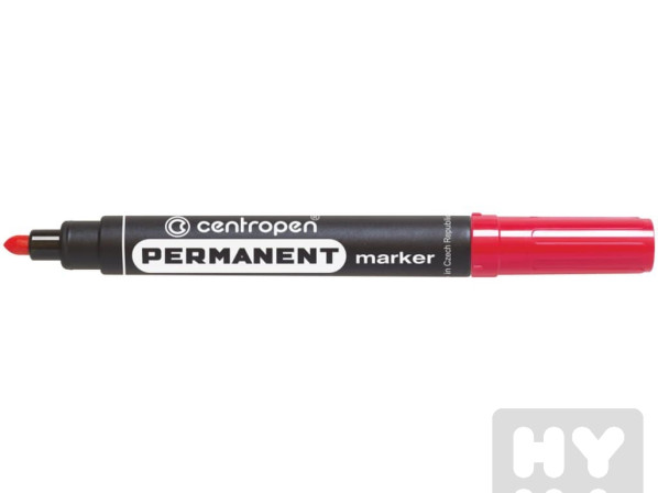 detail Centropen značkovač nestíratelný 8566 červený 2,5mm
