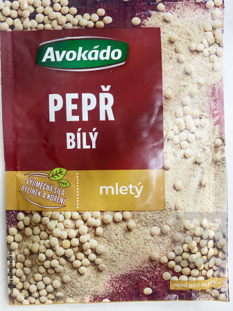 detail Avokádo 18g Pepř bílý mletý