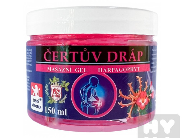 detail Čertův dráp 150ml masážní gel harpagophyt