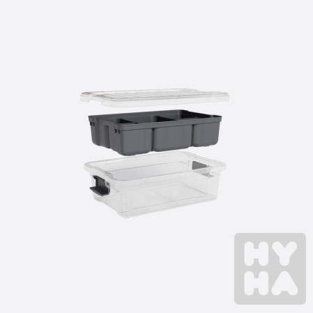 detail Lock&Keep stor. box with organizer 2,2LT